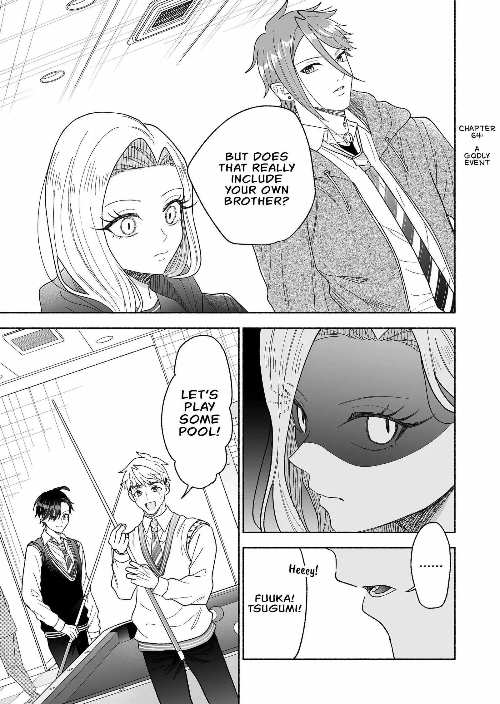 Kakkoii Onnanoko to 12-centi no Yakusoku Chapter 64 page 1