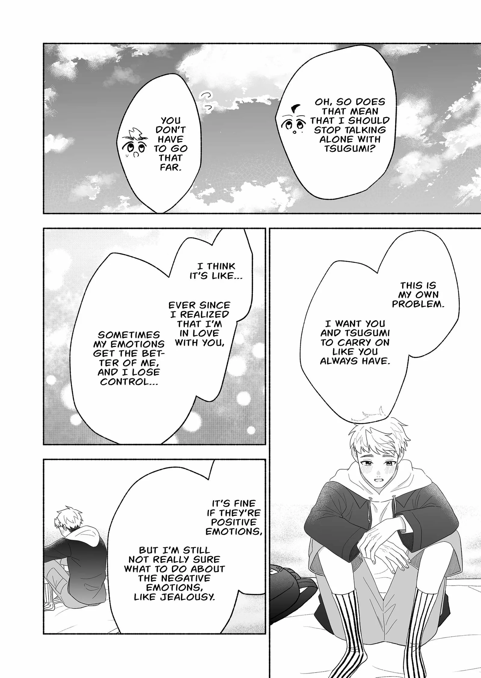 Kakkoii Onnanoko to 12-centi no Yakusoku Chapter 69 page 10