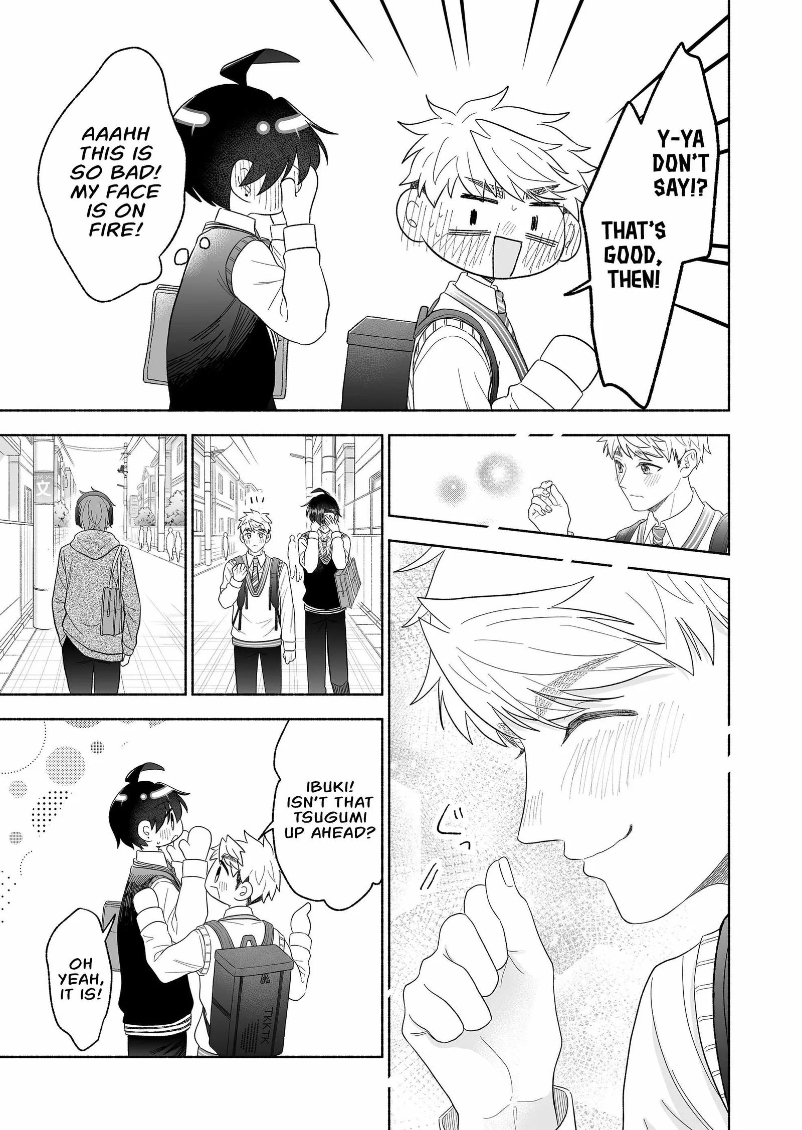 Kakkoii Onnanoko to 12-centi no Yakusoku Chapter 70 page 11