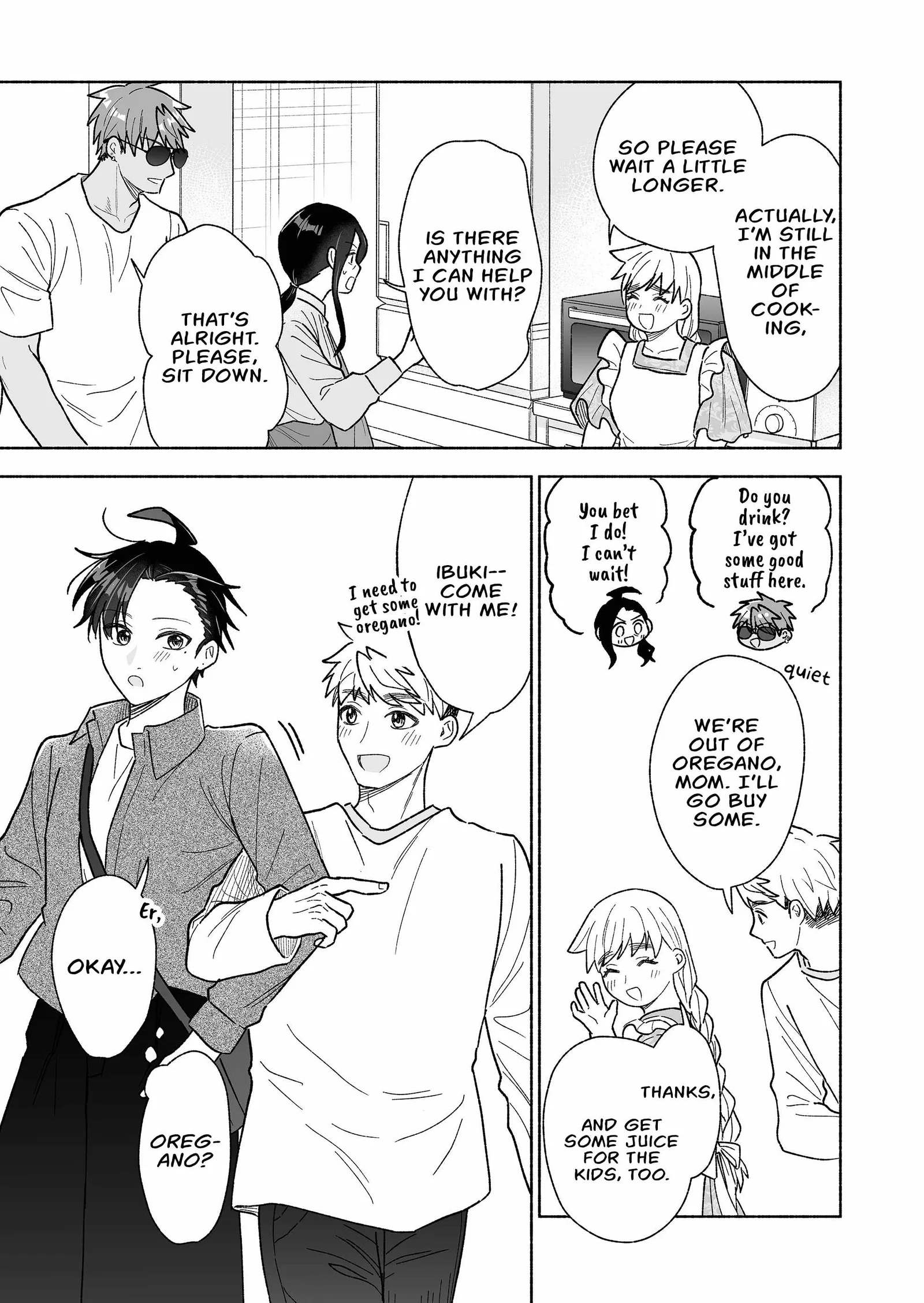Kakkoii Onnanoko to 12-centi no Yakusoku Chapter 57 page 9