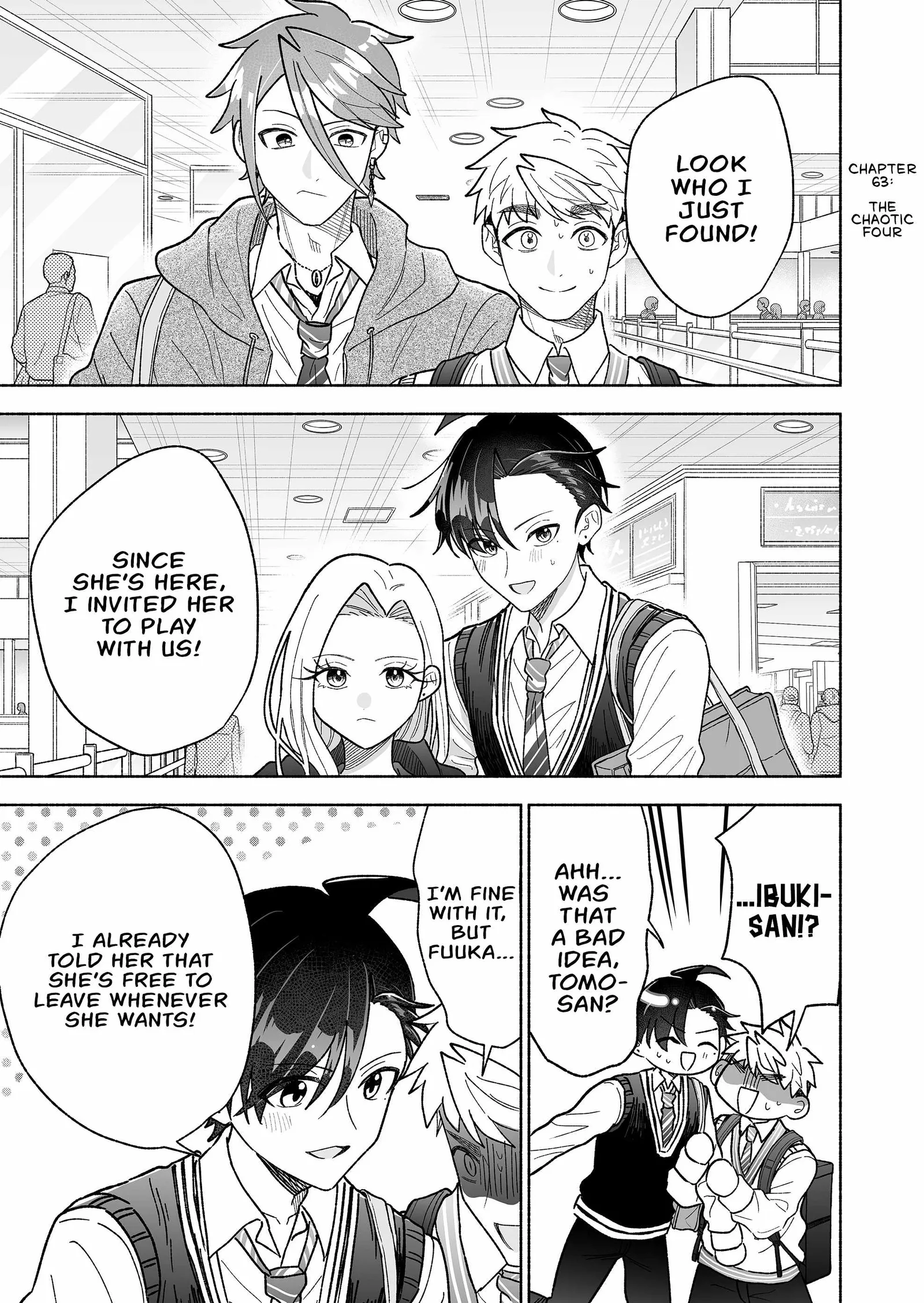 Kakkoii Onnanoko to 12-centi no Yakusoku Chapter 63 page 1
