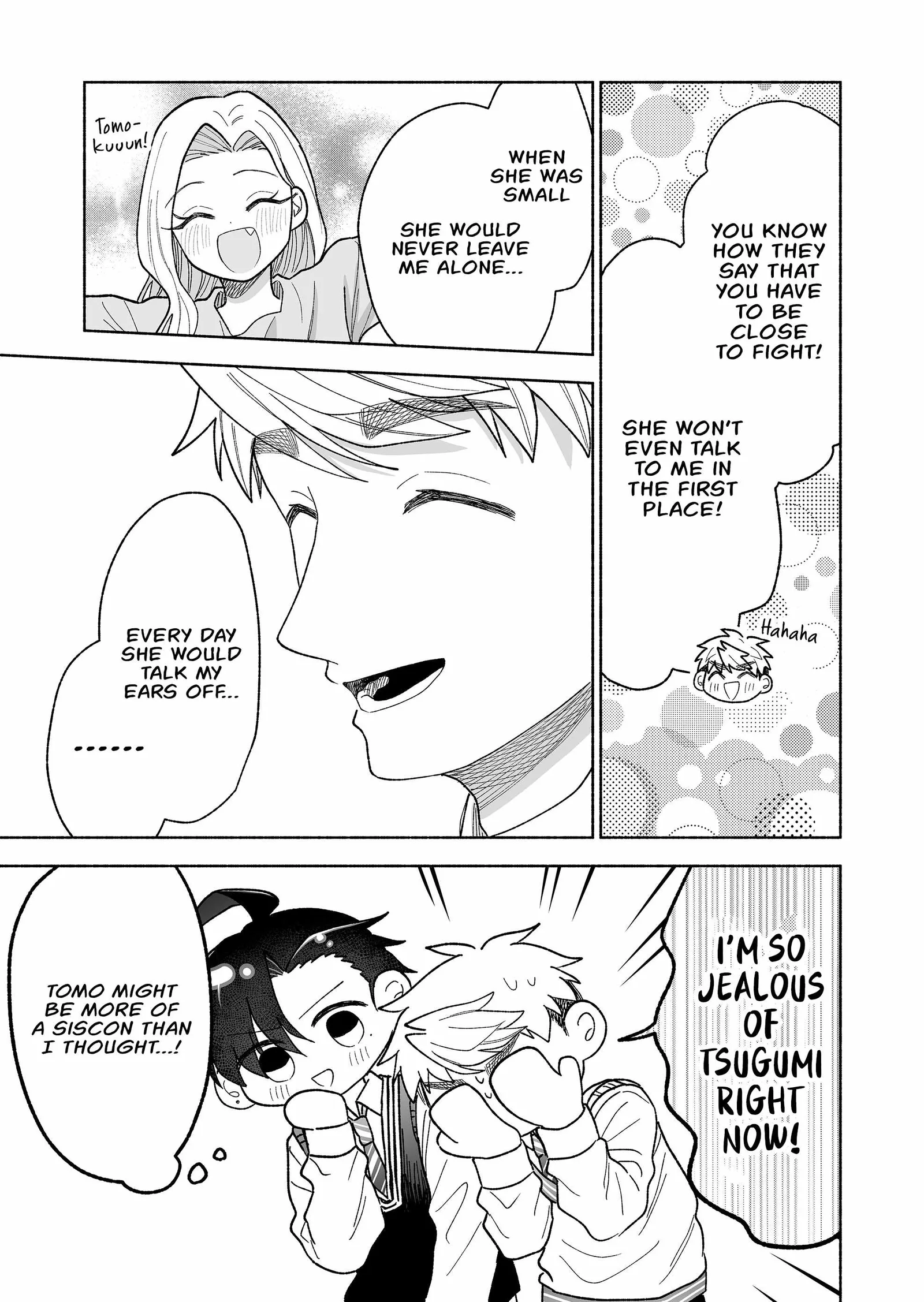 Kakkoii Onnanoko to 12-centi no Yakusoku Chapter 63 page 9