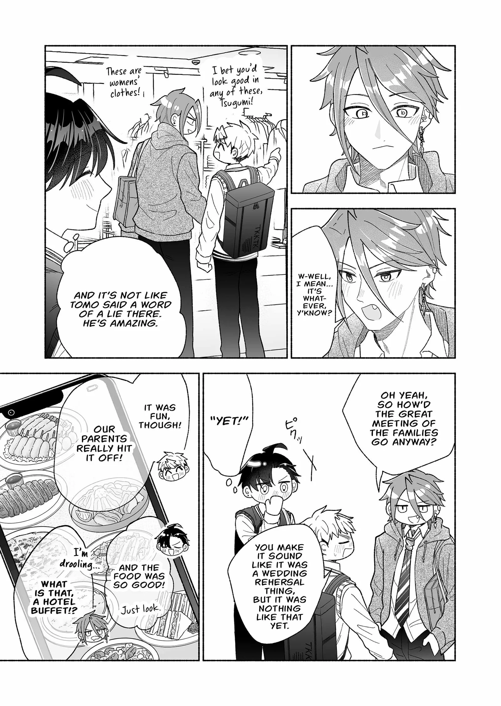 Kakkoii Onnanoko to 12-centi no Yakusoku Chapter 61 page 7
