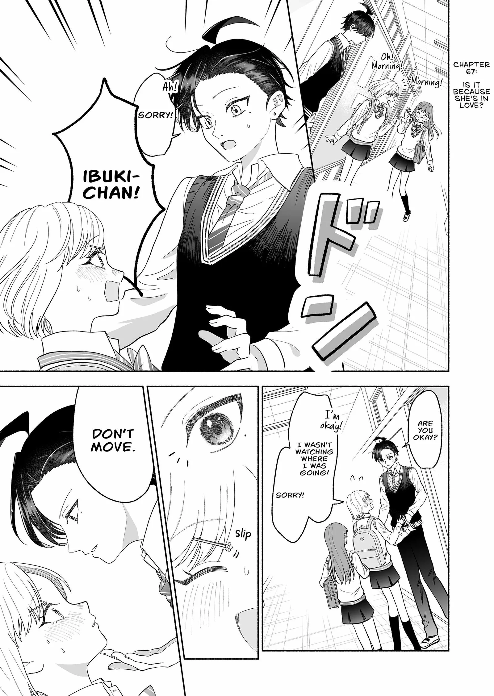 Kakkoii Onnanoko to 12-centi no Yakusoku Chapter 67 page 1