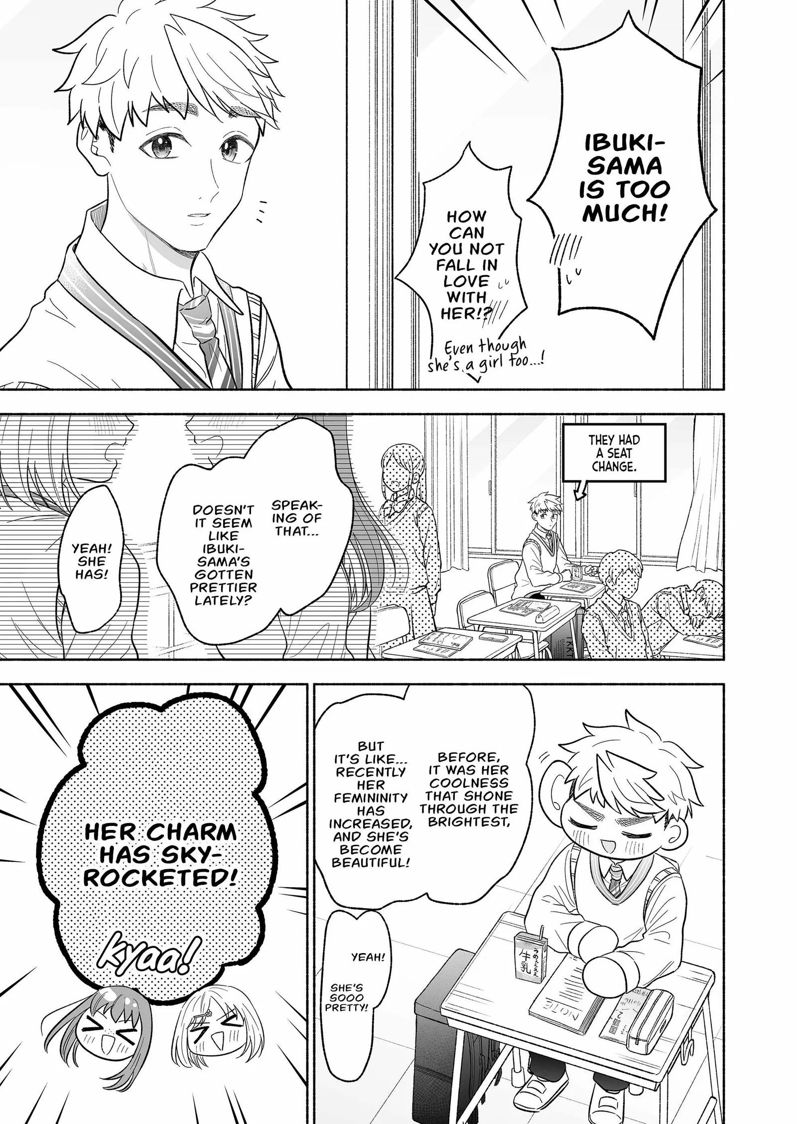 Kakkoii Onnanoko to 12-centi no Yakusoku Chapter 67 page 3