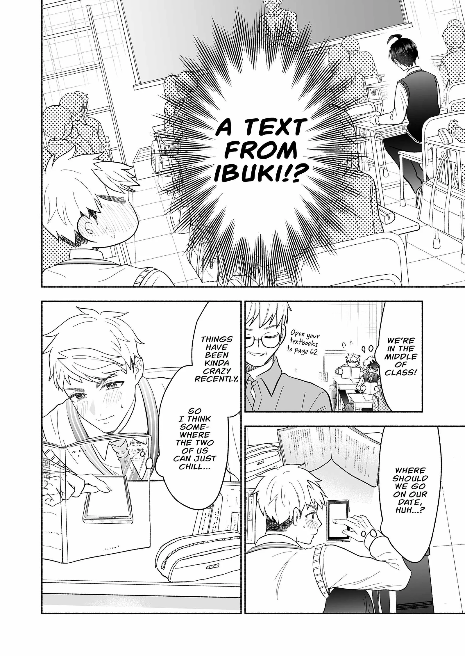 Kakkoii Onnanoko to 12-centi no Yakusoku Chapter 67 page 8