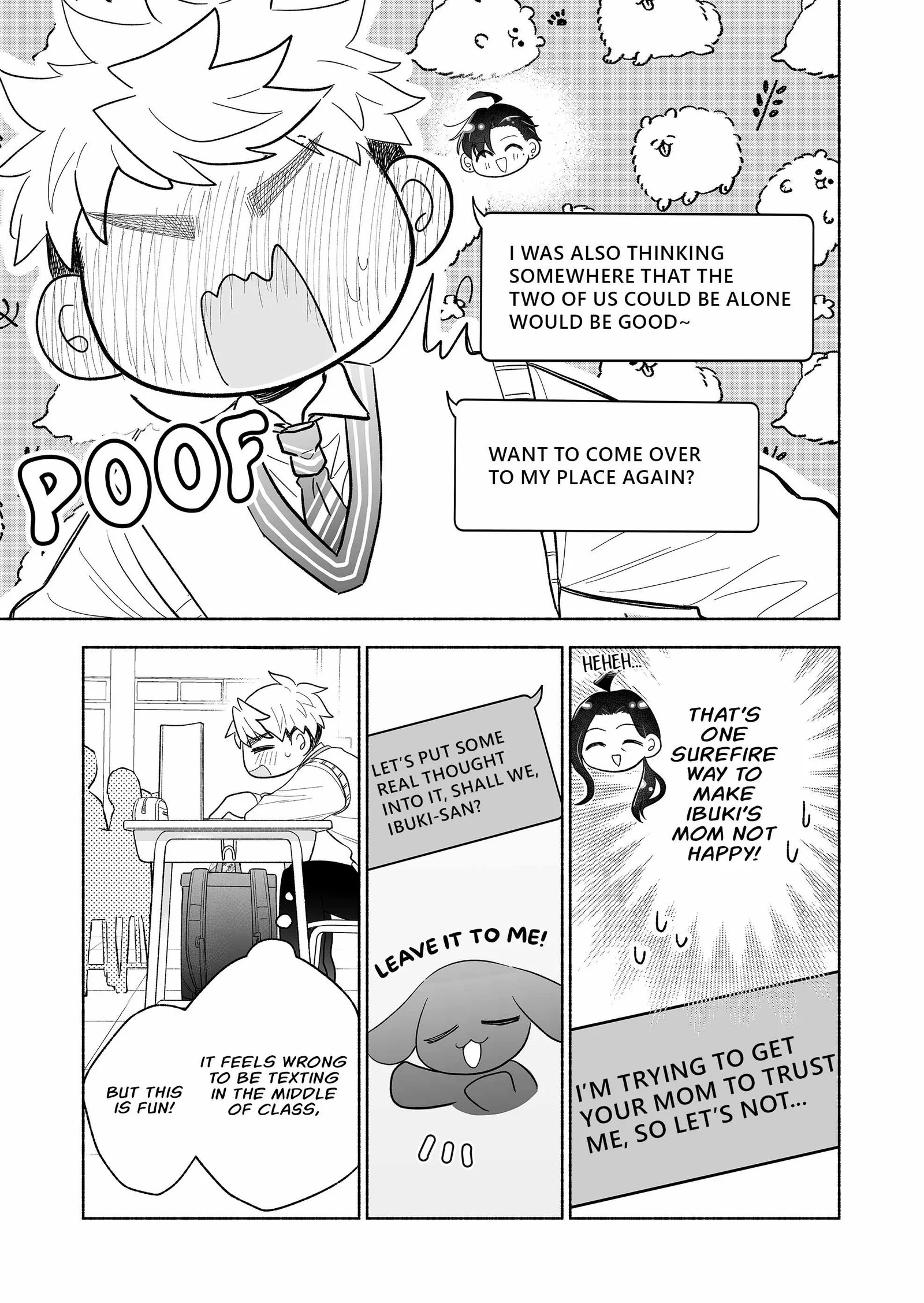 Kakkoii Onnanoko to 12-centi no Yakusoku Chapter 67 page 9
