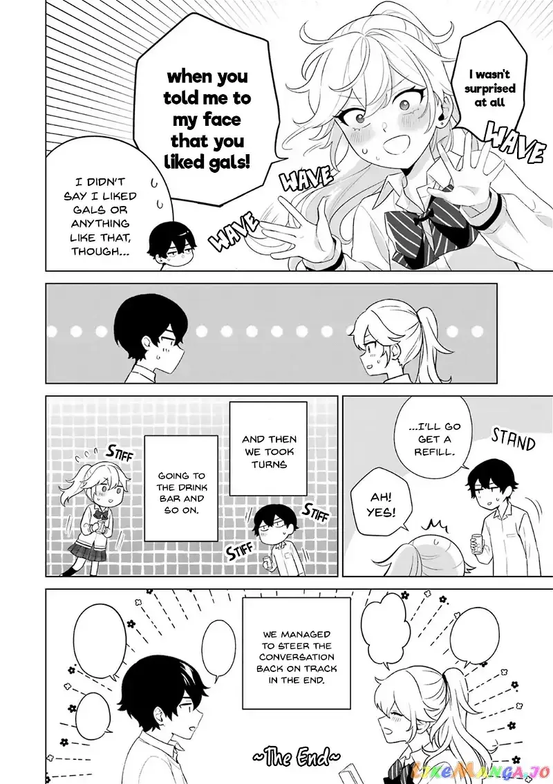 Please Leave Me Alone (For Some Reason, She Wants to Change a Lone Wolf's Helpless High School Life.) Chapter 11.5 page 10