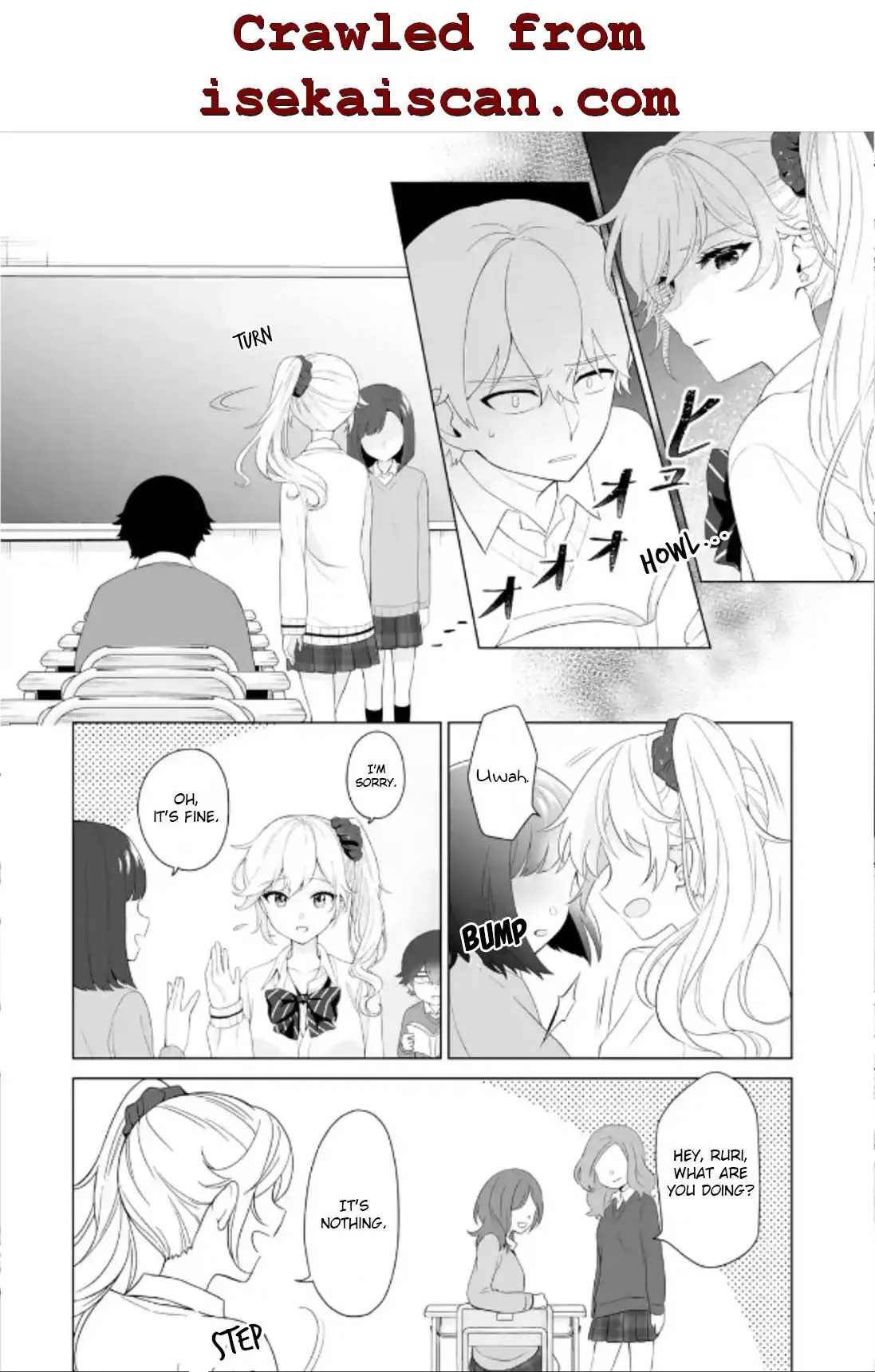 Please Leave Me Alone (For Some Reason, She Wants to Change a Lone Wolf's Helpless High School Life.) Chapter 3 page 2