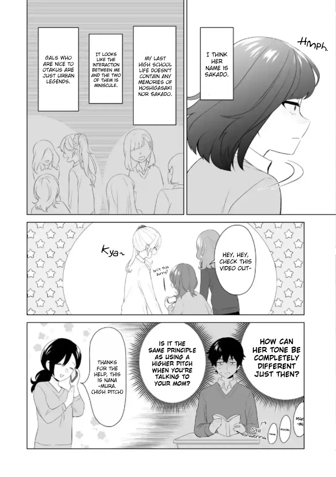 Please Leave Me Alone (For Some Reason, She Wants to Change a Lone Wolf's Helpless High School Life.) Chapter 3 page 4