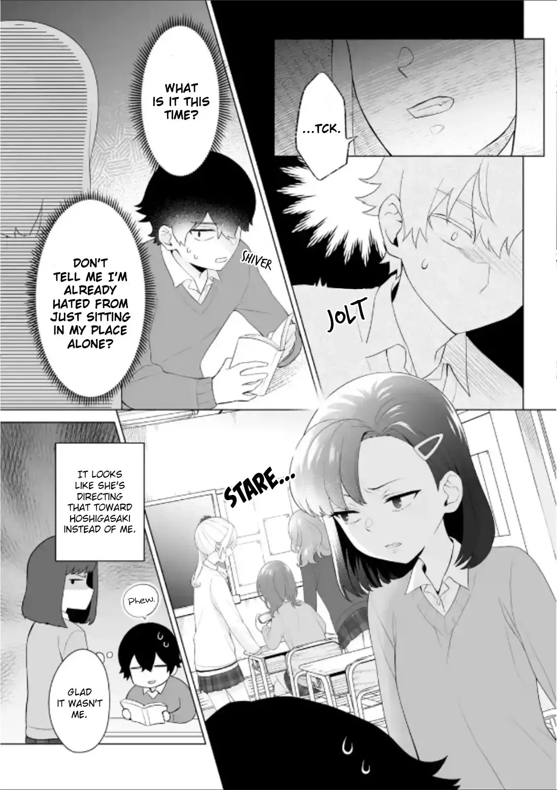 Please Leave Me Alone (For Some Reason, She Wants to Change a Lone Wolf's Helpless High School Life.) Chapter 3 page 3