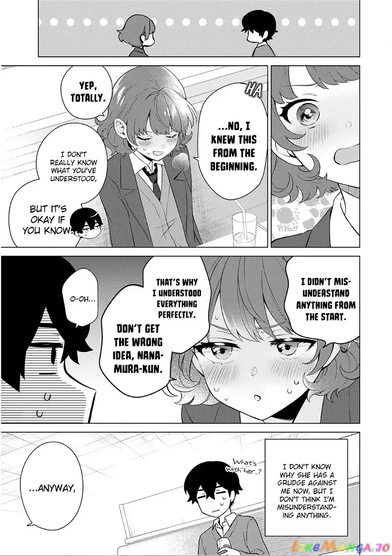 Please Leave Me Alone (For Some Reason, She Wants to Change a Lone Wolf's Helpless High School Life.) Chapter 5.5 page 9