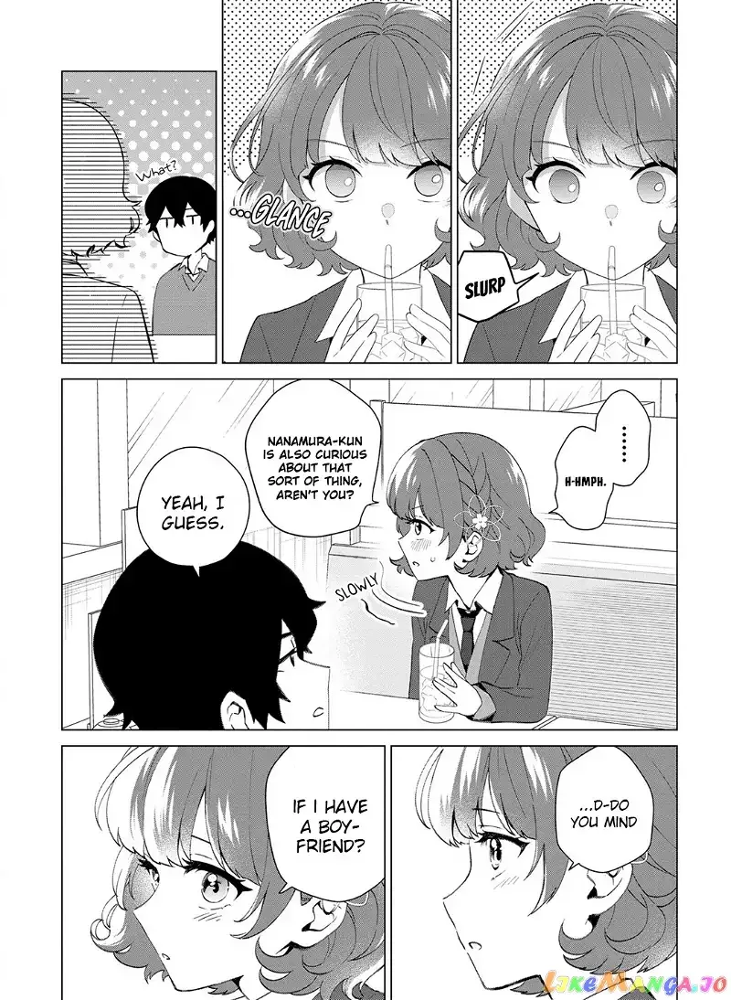 Please Leave Me Alone (For Some Reason, She Wants to Change a Lone Wolf's Helpless High School Life.) Chapter 5.5 page 6