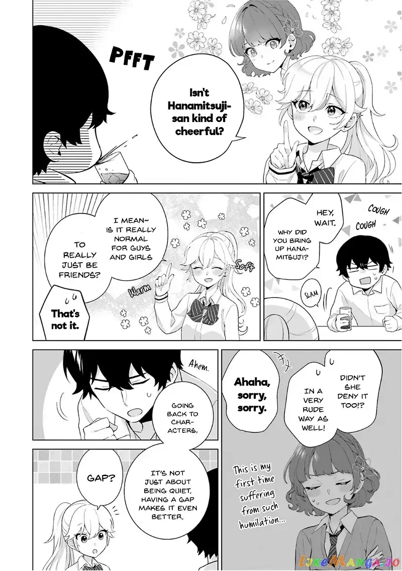 Please Leave Me Alone (For Some Reason, She Wants to Change a Lone Wolf's Helpless High School Life.) Chapter 11.5 page 6