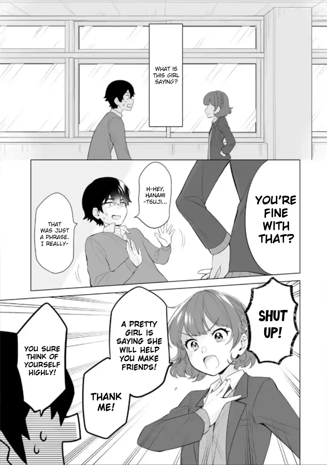 Please Leave Me Alone (For Some Reason, She Wants to Change a Lone Wolf's Helpless High School Life.) Chapter 3 page 25