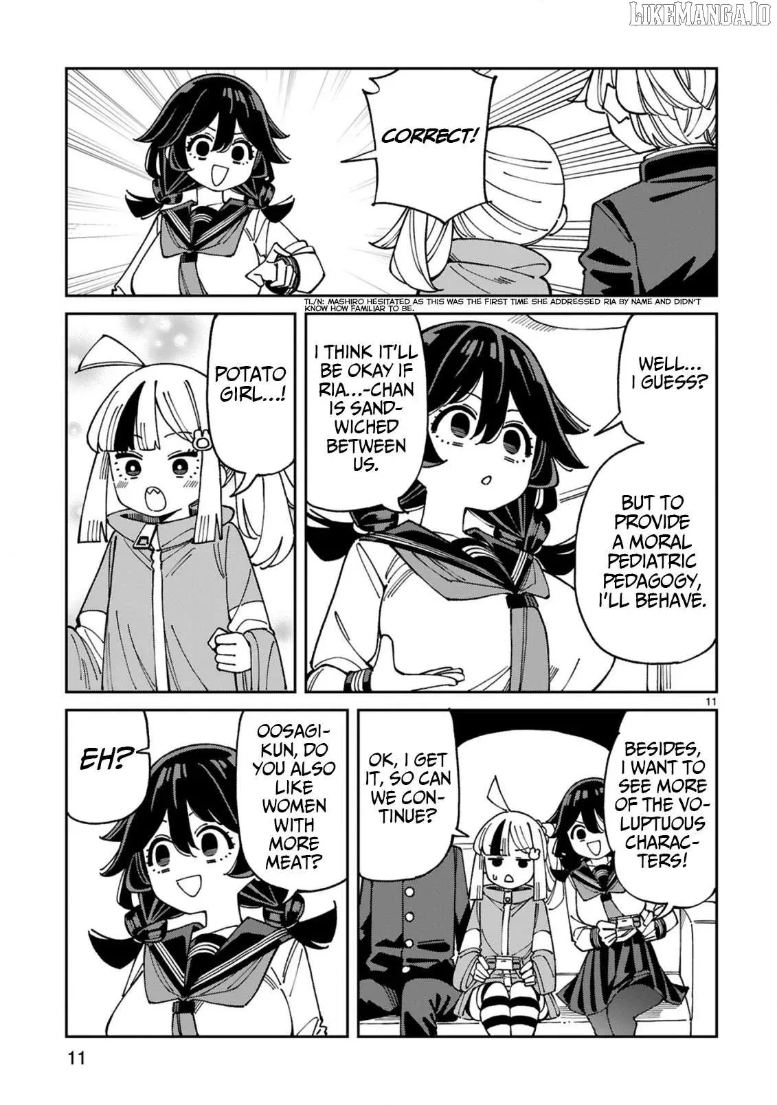 Uso Kareshi Demo Ii Kara Tonikaku Shitai Mashiro-chan Chapter 15 page 11