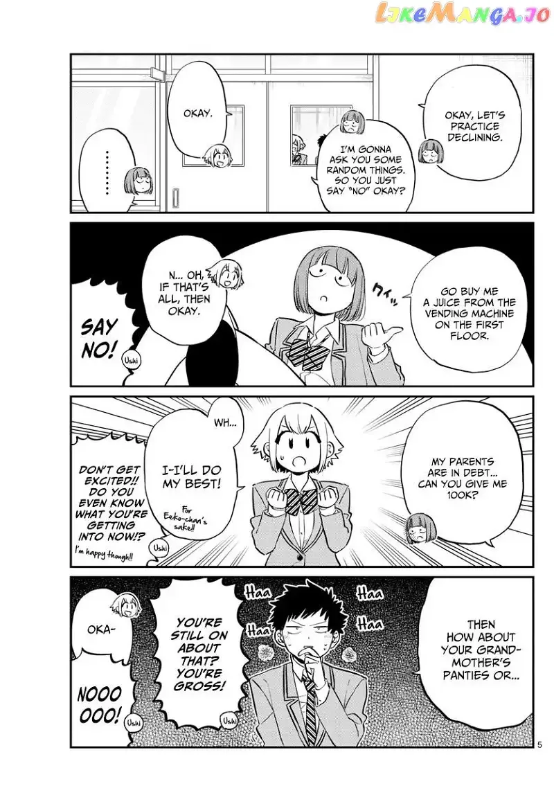 Komi-san wa Komyushou desu Chapter 122 page 5