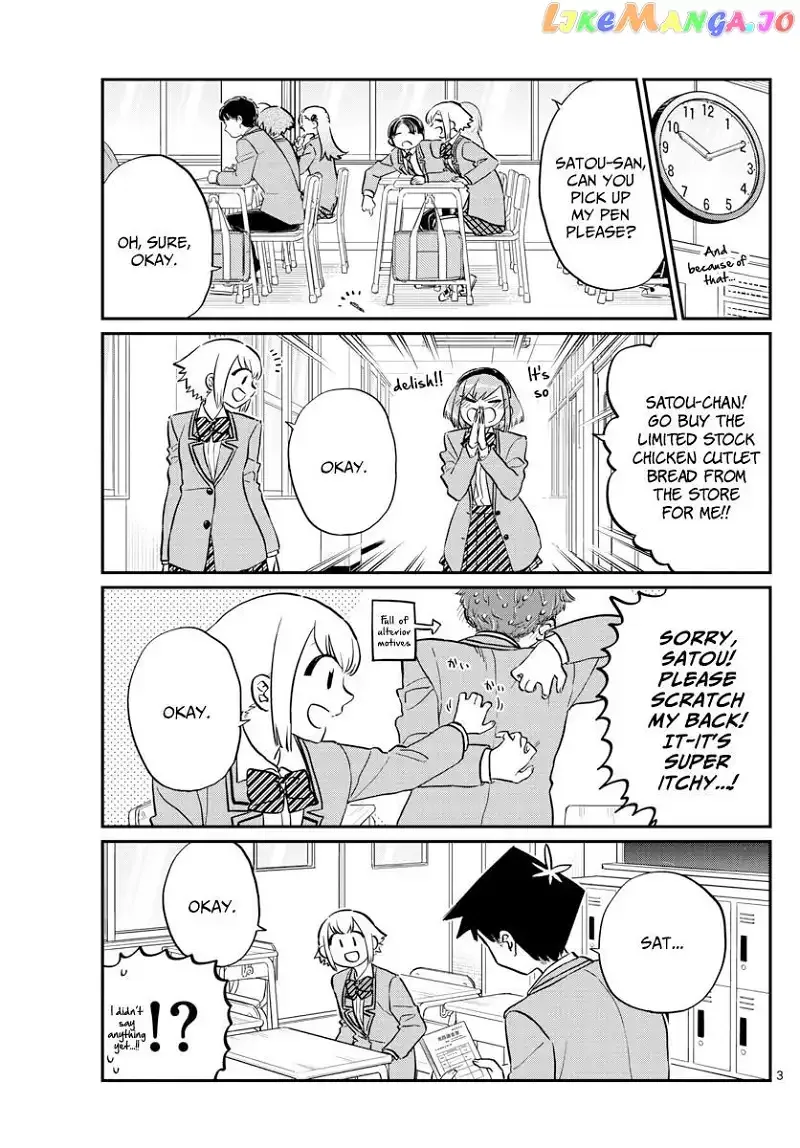 Komi-san wa Komyushou desu Chapter 122 page 3