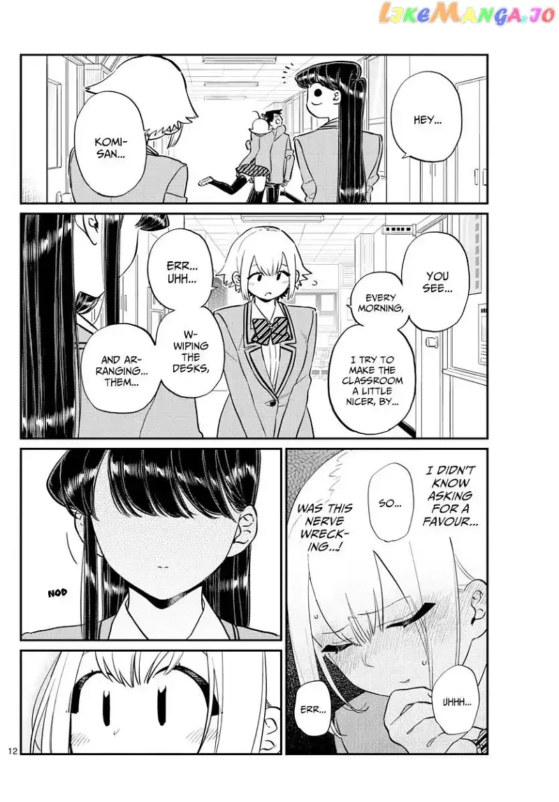 Komi-san wa Komyushou desu Chapter 122 page 12