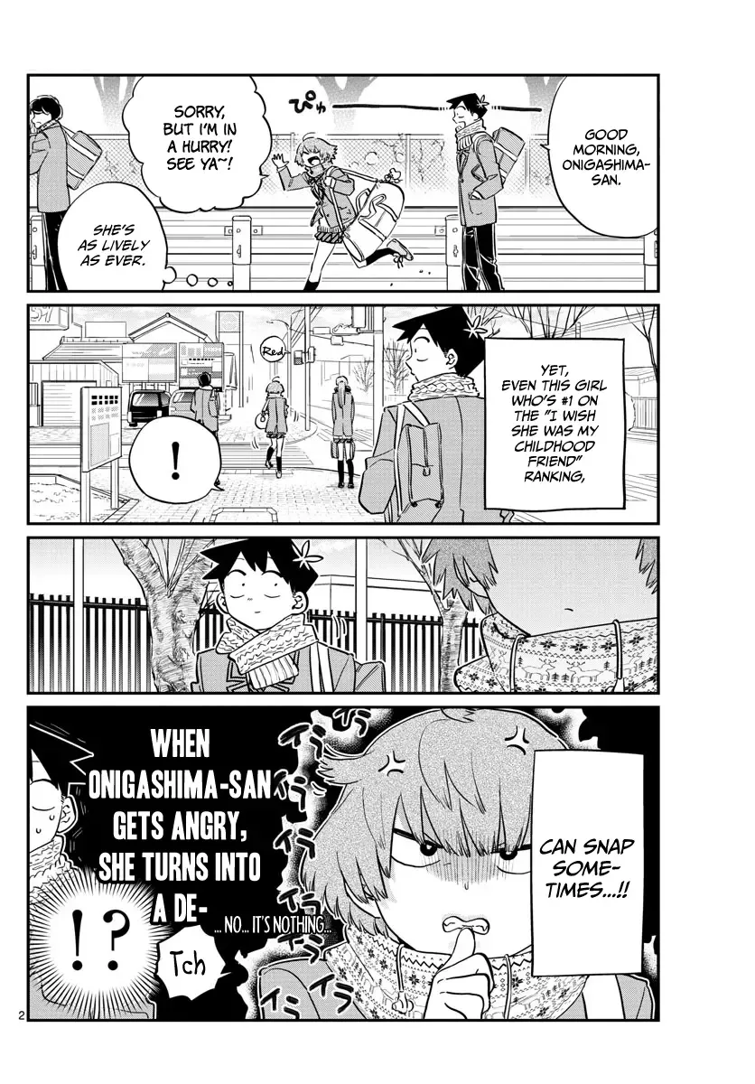 Komi-san wa Komyushou desu Chapter 121 page 2