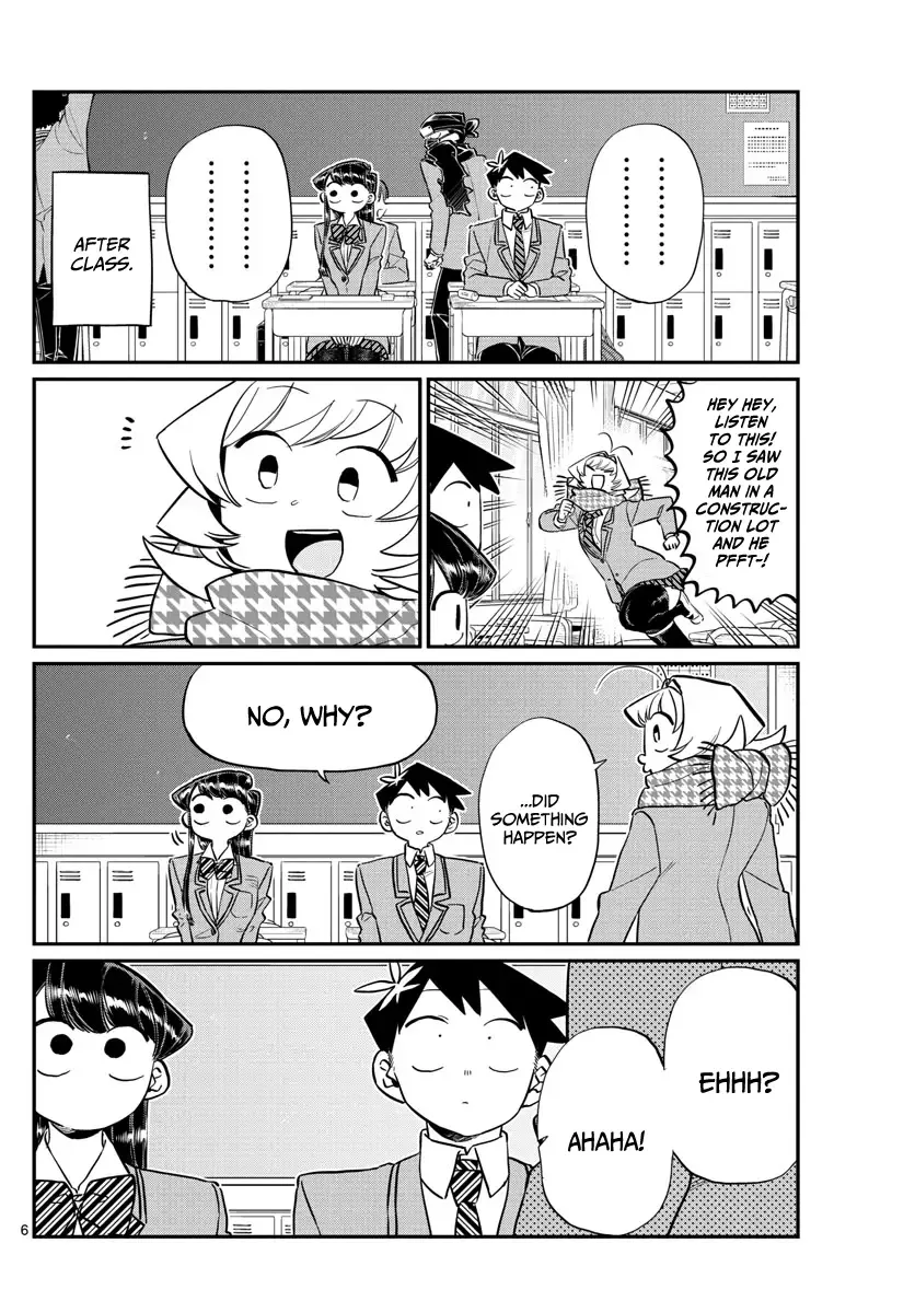 Komi-san wa Komyushou desu Chapter 124 page 6