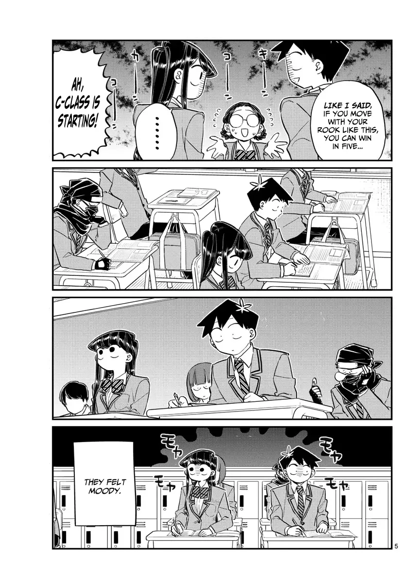 Komi-san wa Komyushou desu Chapter 124 page 5