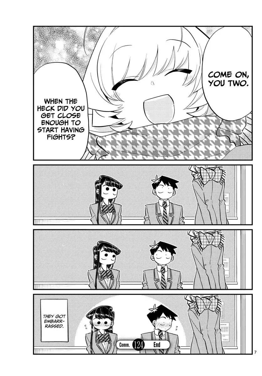 Komi-san wa Komyushou desu Chapter 124 page 7
