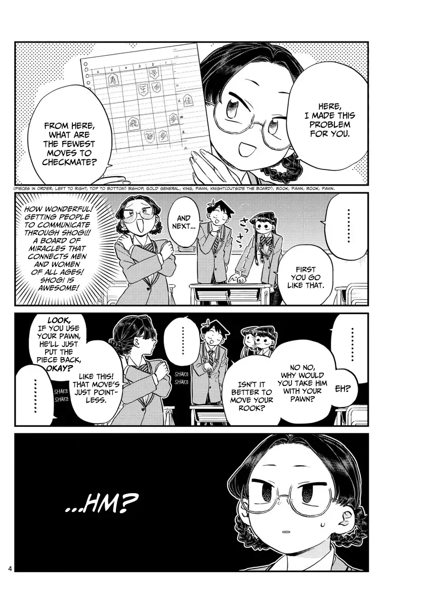 Komi-san wa Komyushou desu Chapter 124 page 4