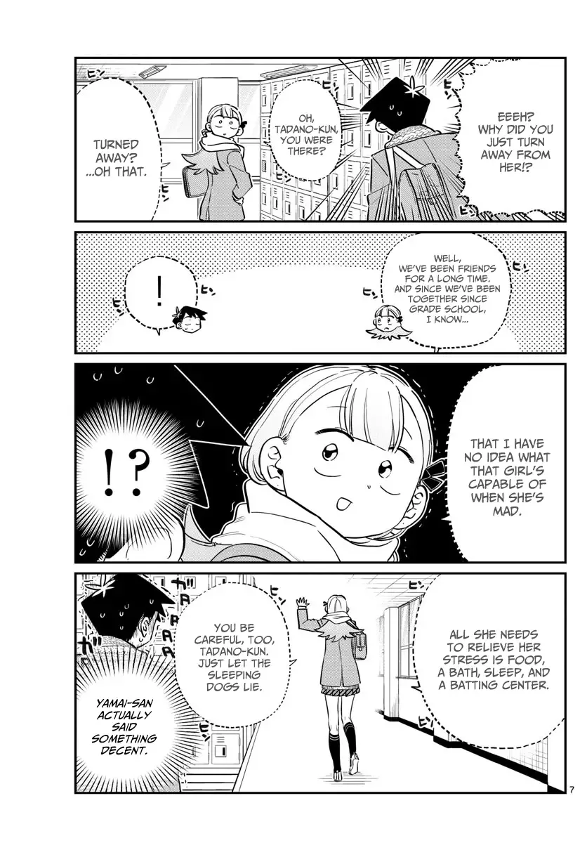 Komi-san wa Komyushou desu Chapter 121 page 7