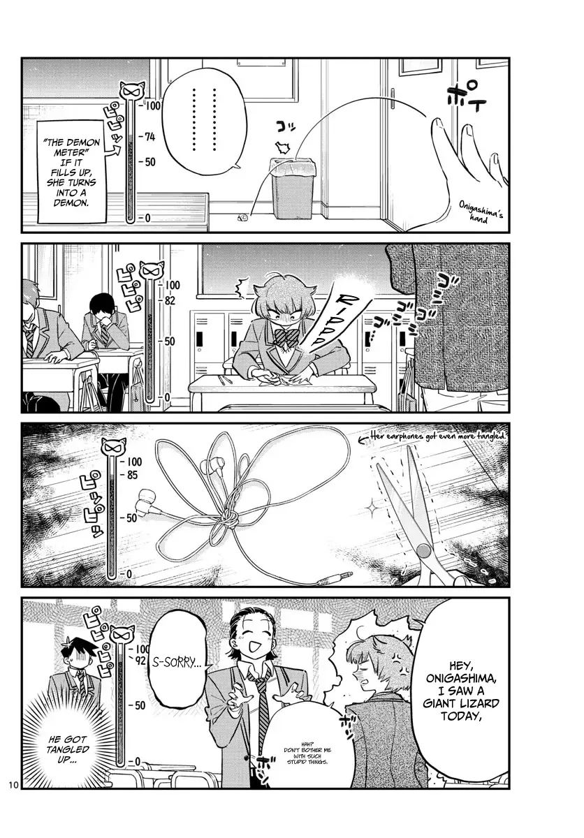 Komi-san wa Komyushou desu Chapter 121 page 10