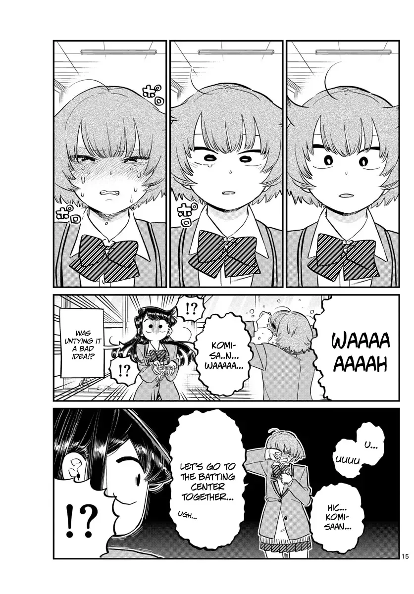 Komi-san wa Komyushou desu Chapter 121 page 15