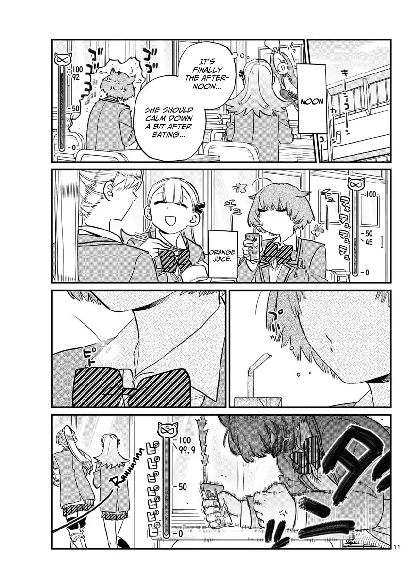 Komi-san wa Komyushou desu Chapter 121 page 11