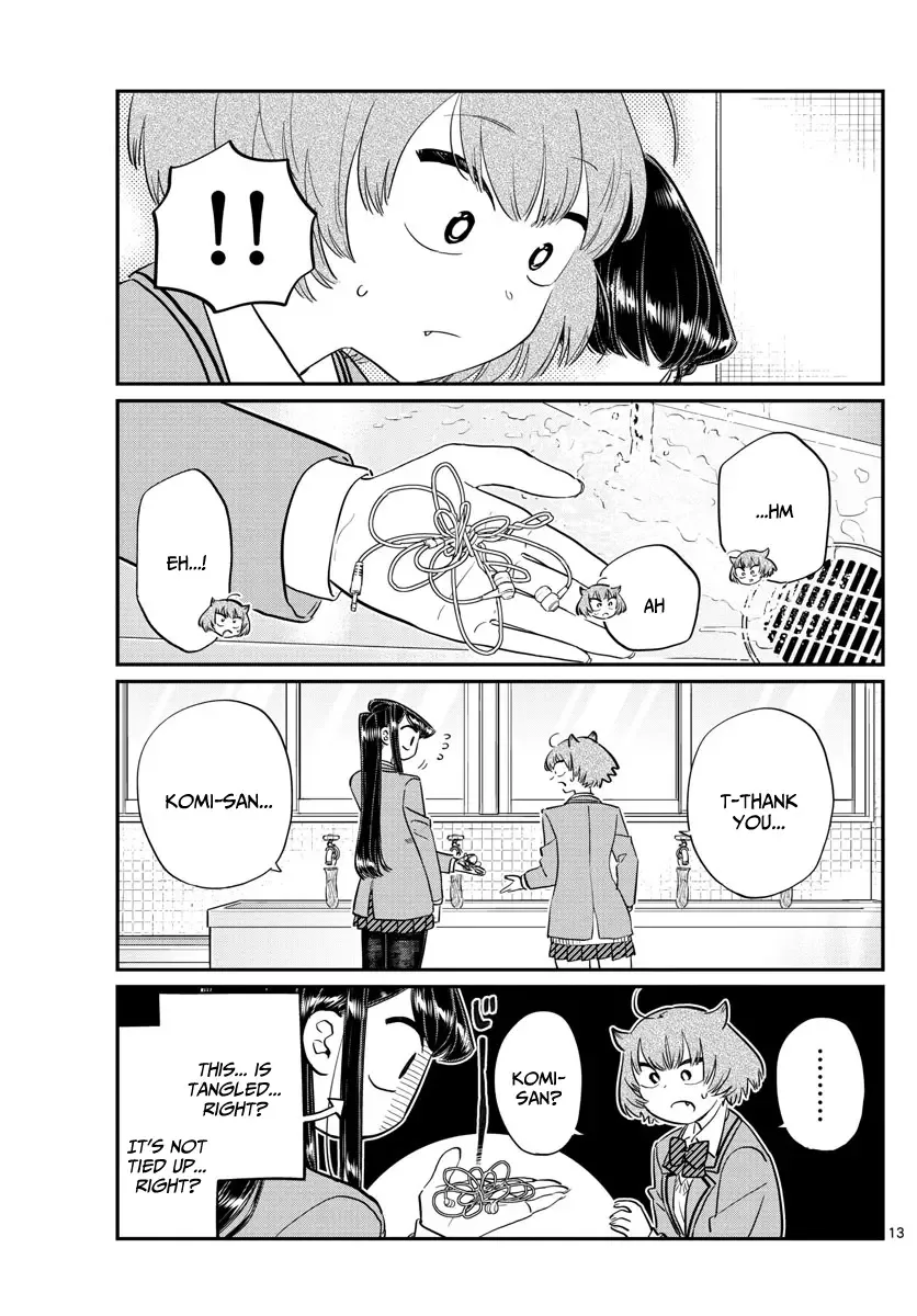 Komi-san wa Komyushou desu Chapter 121 page 13