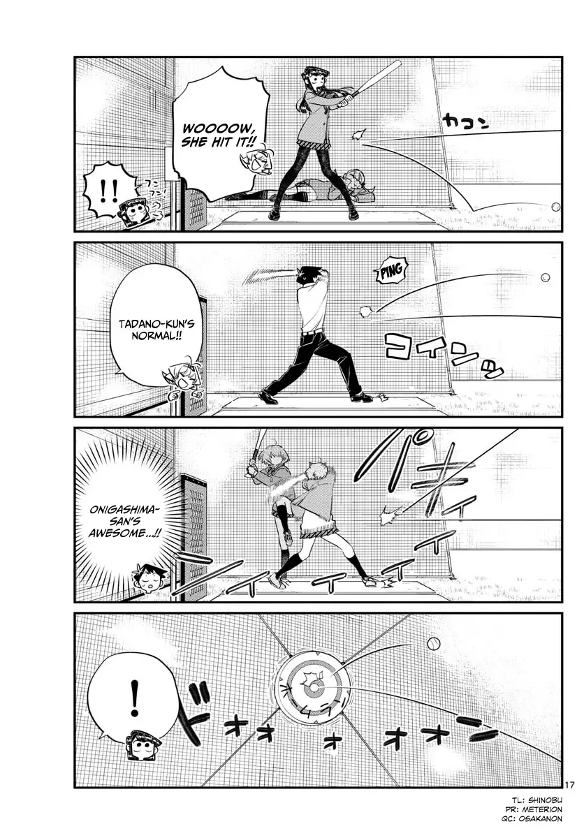 Komi-san wa Komyushou desu Chapter 121 page 17