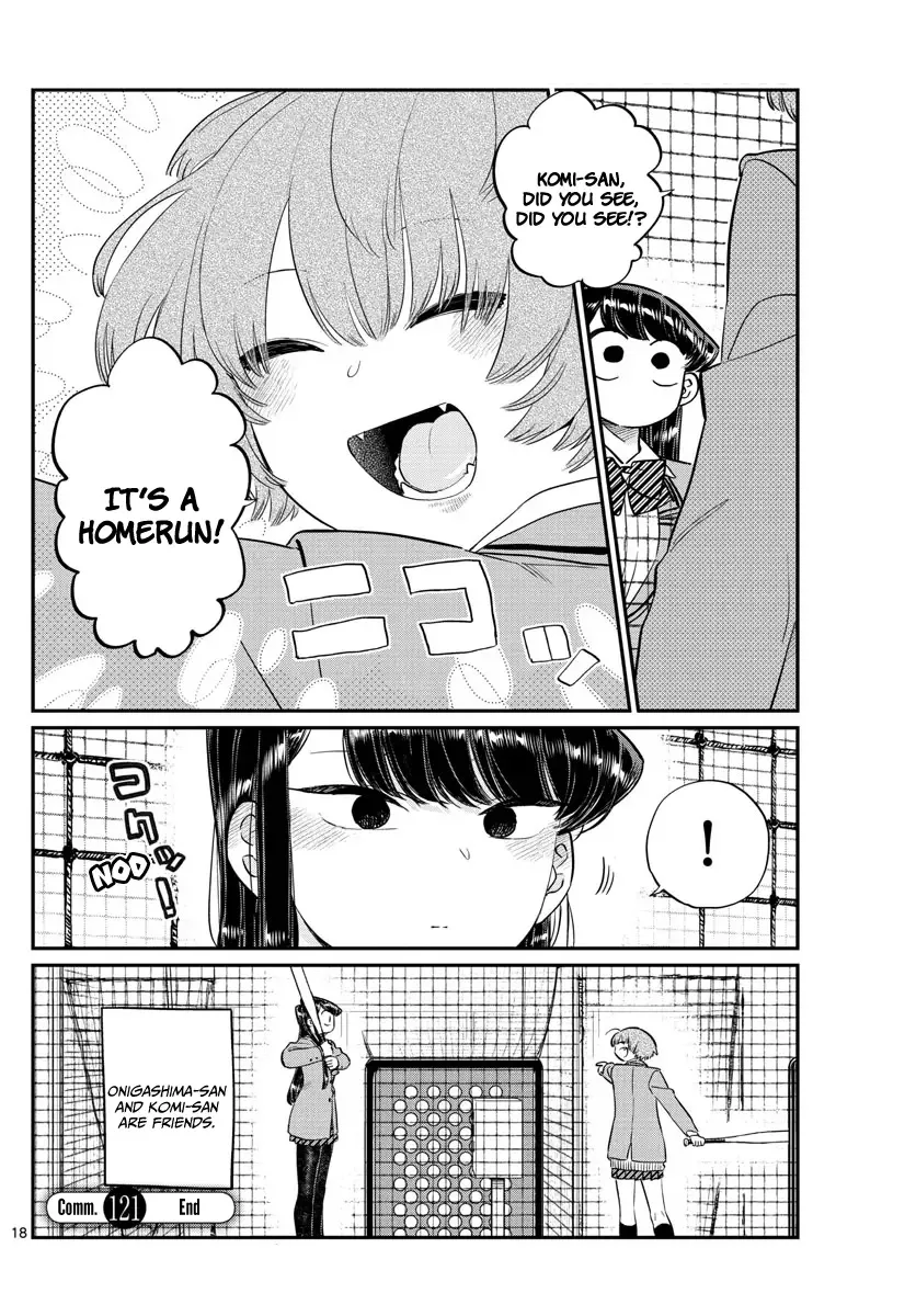 Komi-san wa Komyushou desu Chapter 121 page 18