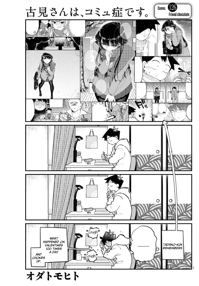 Komi-san wa Komyushou desu Chapter 126 page 1