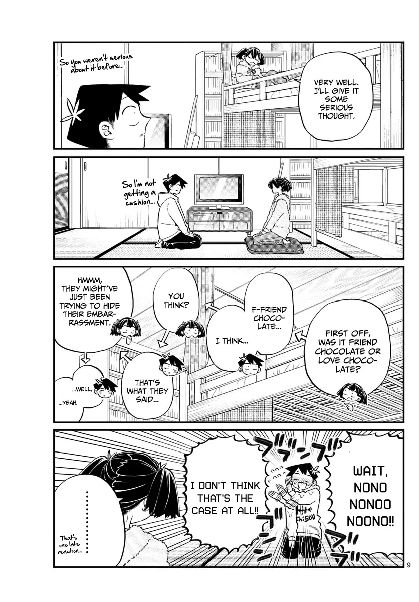 Komi-san wa Komyushou desu Chapter 126 page 9