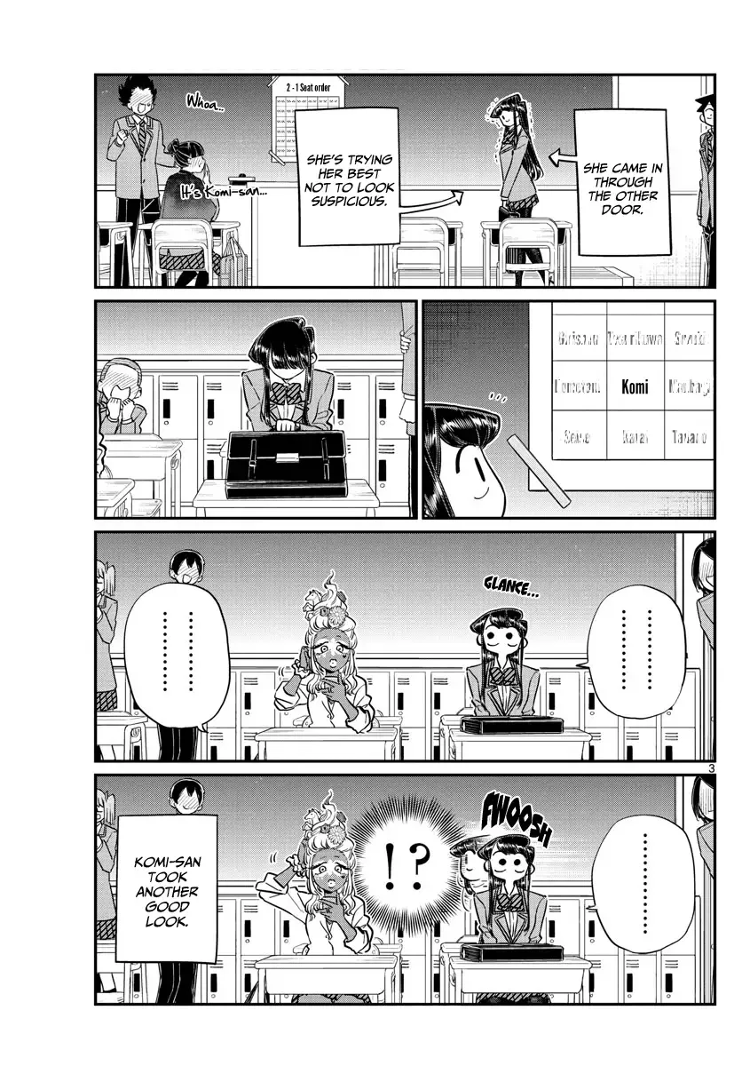 Komi-san wa Komyushou desu Chapter 130 page 3