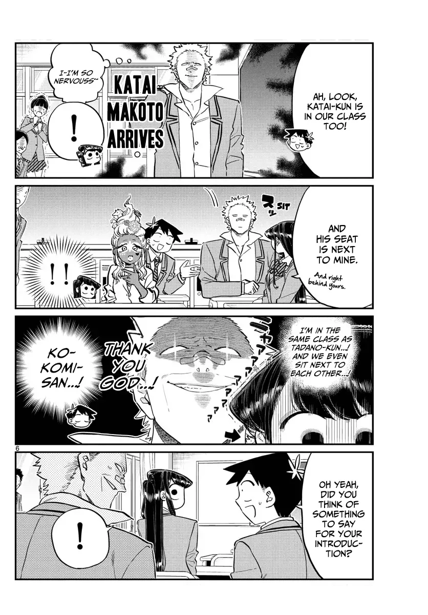 Komi-san wa Komyushou desu Chapter 130 page 6