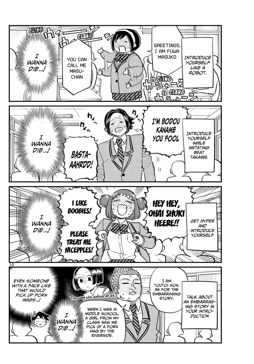 Komi-san wa Komyushou desu Chapter 130 page 10