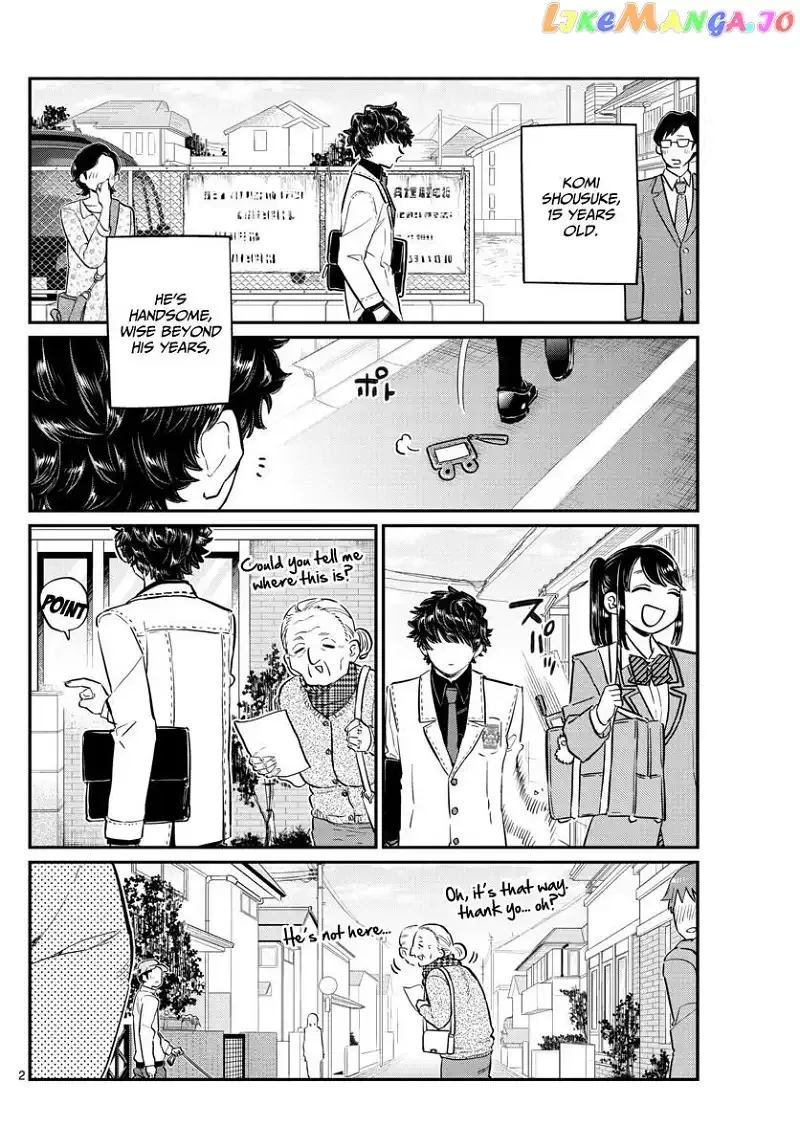 Komi-san wa Komyushou desu Chapter 133 page 2