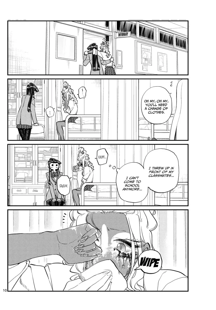 Komi-san wa Komyushou desu Chapter 132 page 10