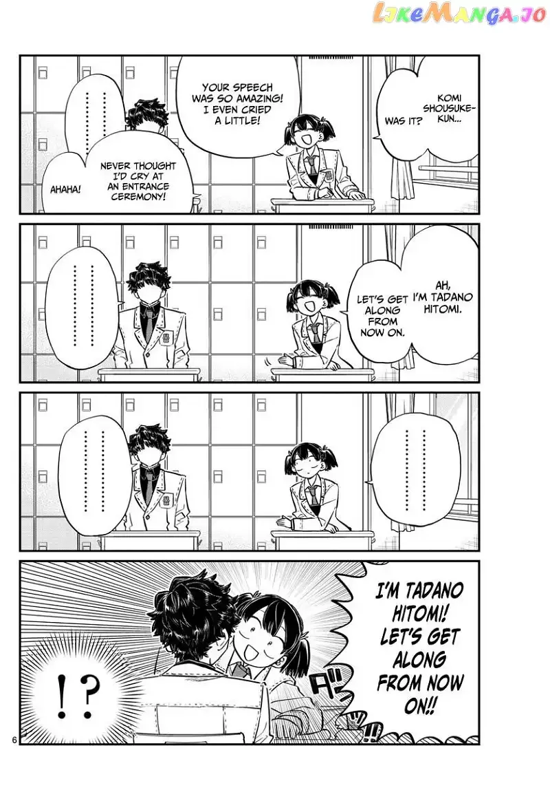 Komi-san wa Komyushou desu Chapter 133 page 6