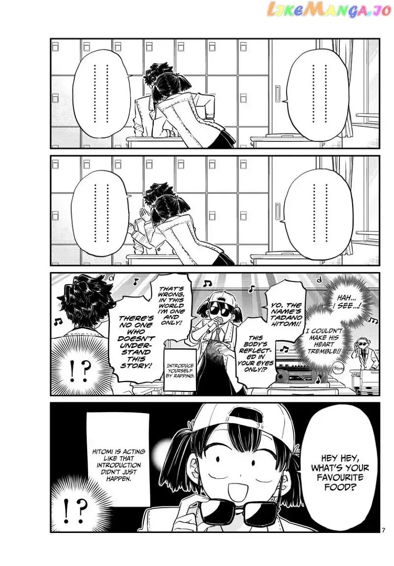 Komi-san wa Komyushou desu Chapter 133 page 7