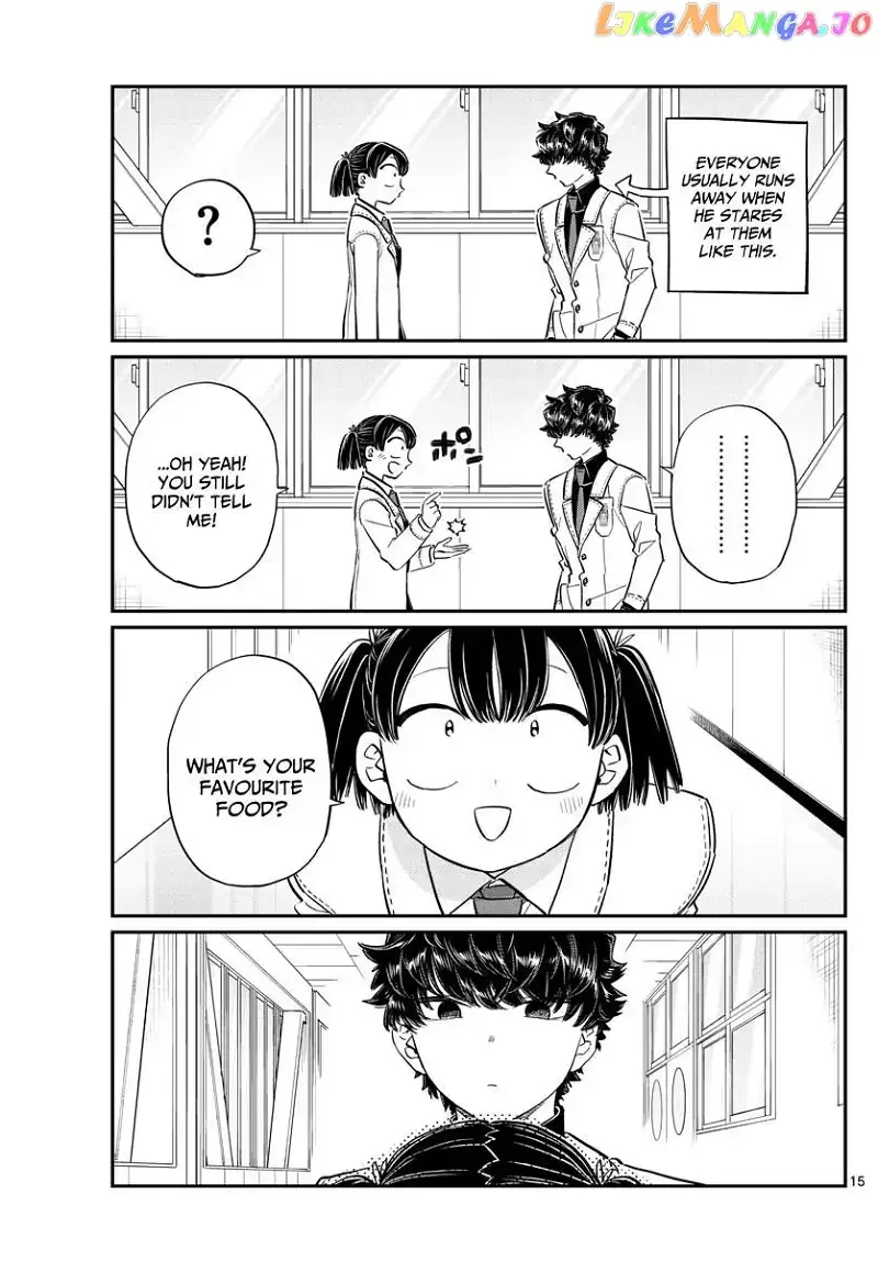 Komi-san wa Komyushou desu Chapter 133 page 15