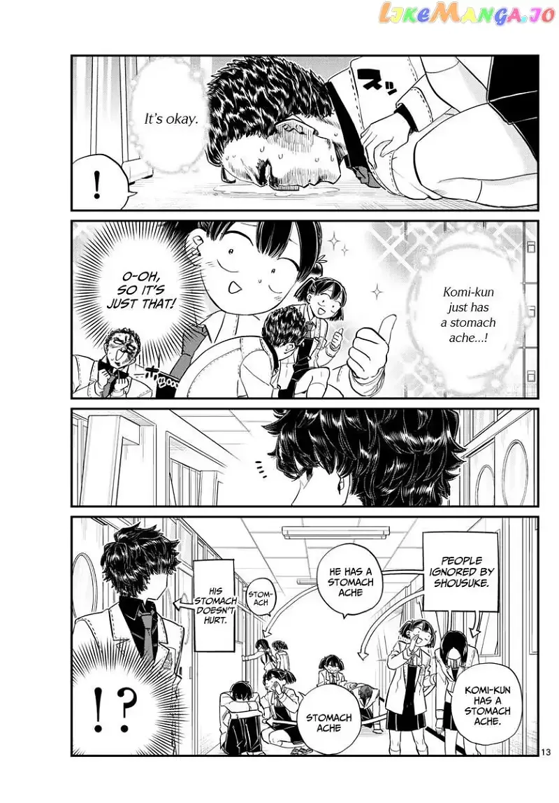 Komi-san wa Komyushou desu Chapter 133 page 13