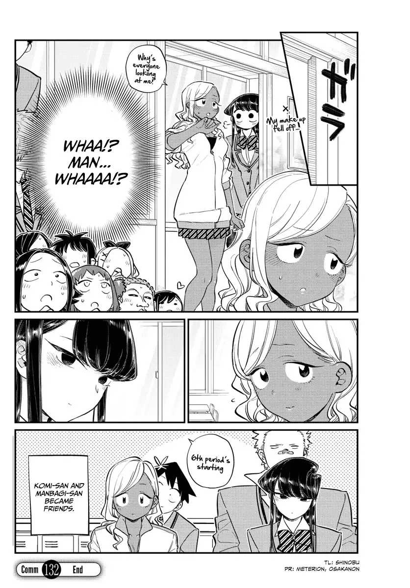 Komi-san wa Komyushou desu Chapter 132 page 18