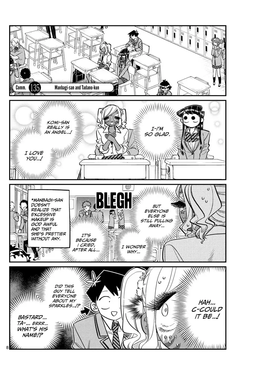 Komi-san wa Komyushou desu Chapter 135 page 1