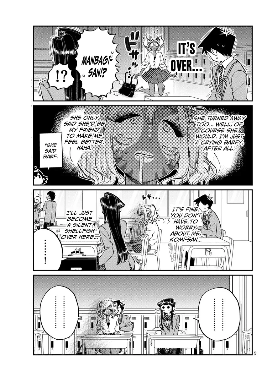 Komi-san wa Komyushou desu Chapter 134 page 5