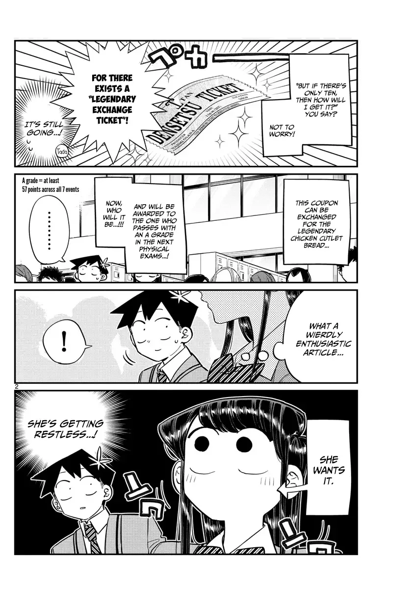 Komi-san wa Komyushou desu Chapter 137 page 2